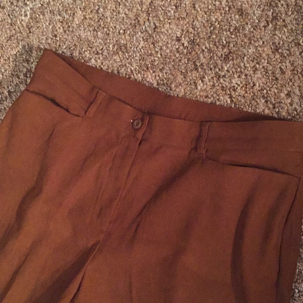 Suede look Coldwater Creek 14 3% Spandex Pant - Picture 3 of 8